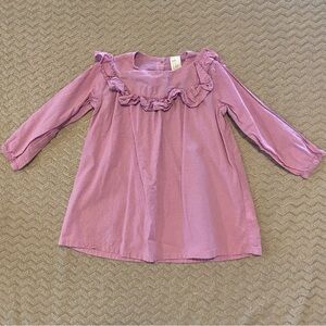 H&M Purple Kids Dress with Ruffle Detail